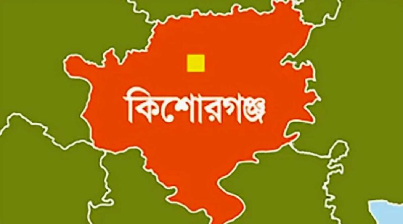 map of kishoreganj; কিশোরগঞ্জ জেলার মানচিত্র