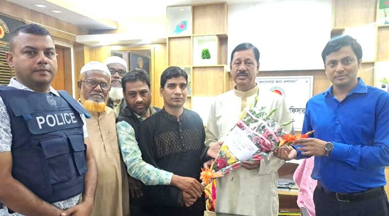 সংসদ সদস্য মো. জালাল উদ্দিনের সাথে গণগ্রন্থাগার সমিতি’র ঈদ শুভেচ্ছা বিনিময়